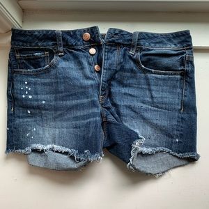American Eagle Tomgirl Midi Jean Short